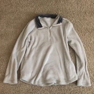 Fuzzy Tan Quarter-Zip